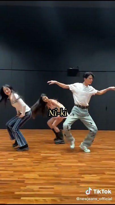 kpop idols dancing to NewJeans Hype Boy (WEi,Kyujin,Hyunjin,Sriya,Ni-ki)