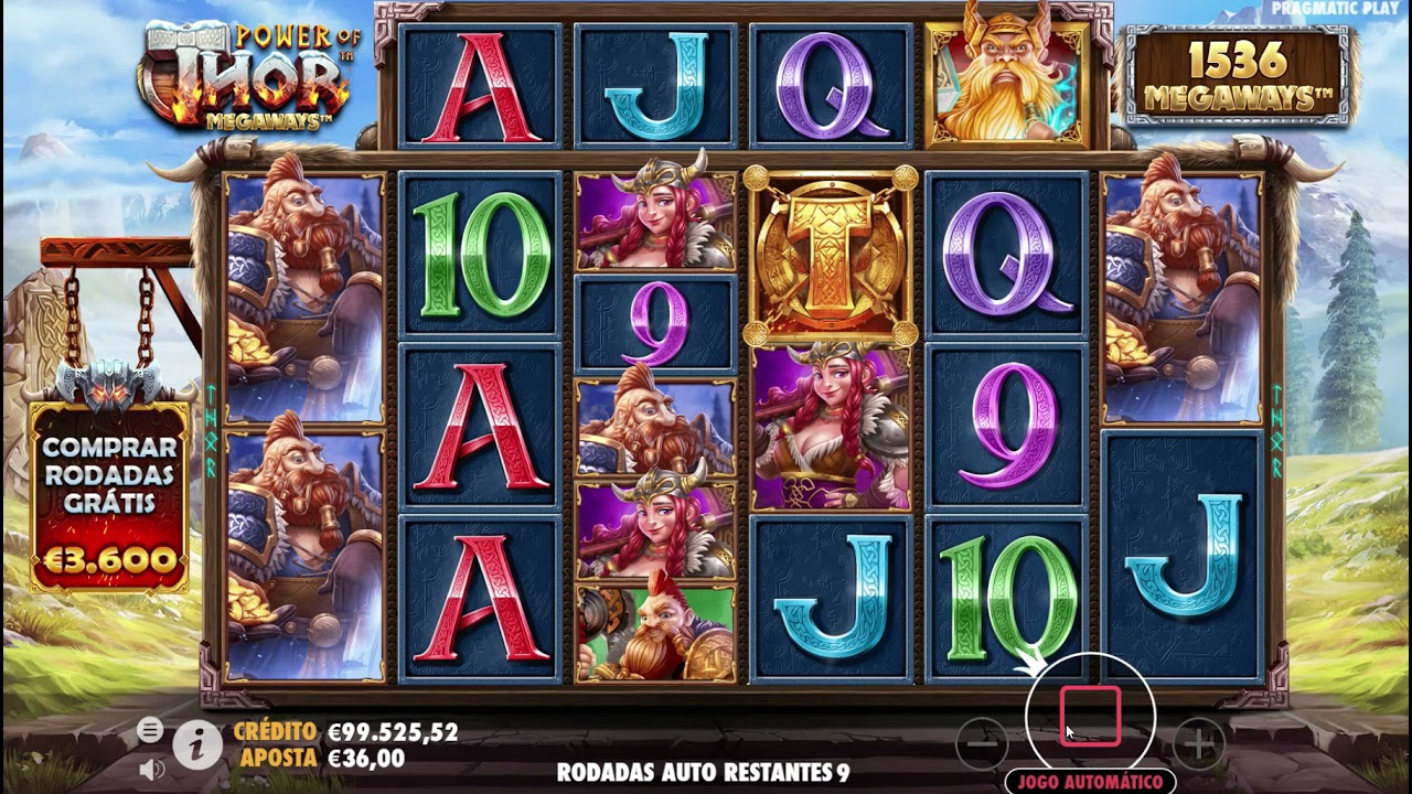 Slot Machine Power of Thor pela Pragmatic Play YouTube