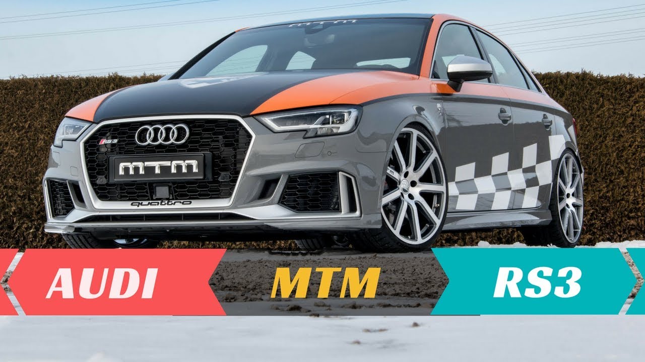 Немцы из MTM хорошенько прокачали Audi RS3
