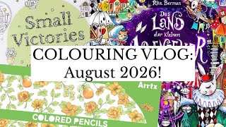 COLOURING VLOG: August 2026! | Arrtx Unboxing, Colouring in France, Colouring Fur, and More!