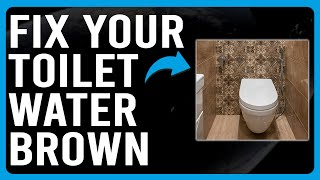 How To Fix Toilet Water Brown? (Why Is My Toilet Water Brown?) Water Is Yellow In Toilet