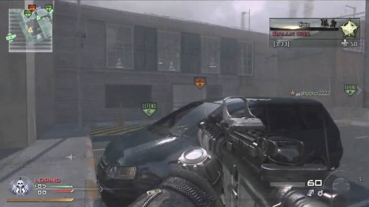 COD Modern Warfare 2: Underpass Domination 38-8 Air Support Goes Down ...