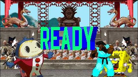 MUGEN Request: Teddie & Liesellote Achenbach Vs Neo Zekrom V2 & Spongebob V2