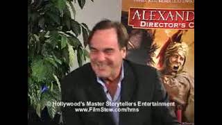 Oliver Stone talks about his hit movie "Alexander" Part 1