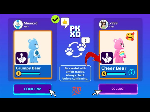 Pkxd Giveaway #105 || Grumpy Bear & Cute Monster And I Got a Cheer