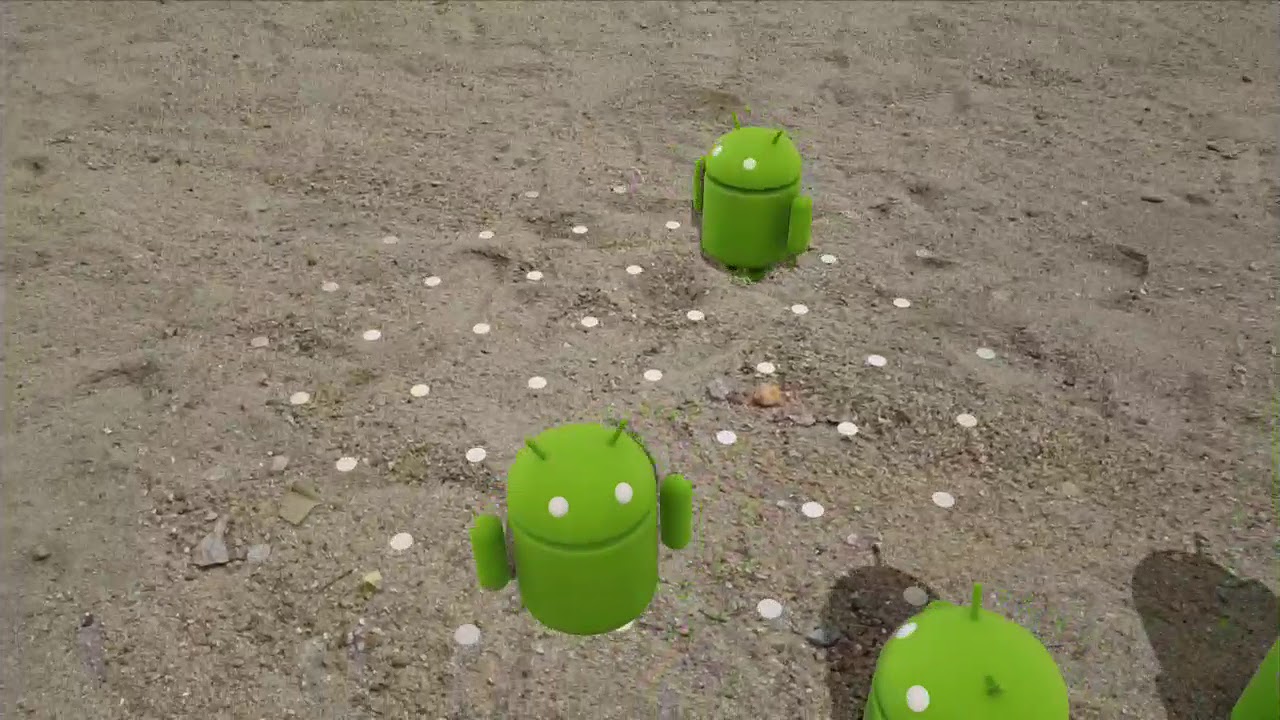 Android ARCore - Let's animate Andy.
