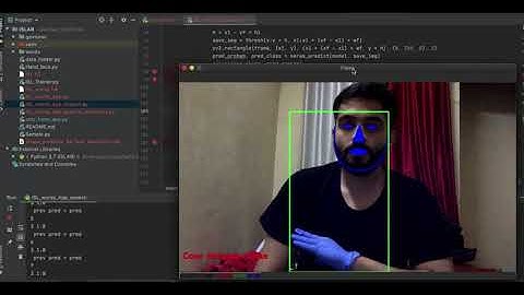 Indian Sign Language Recognition | ISLAR | Version 1.2 | Machine Learning | OpenCV | Akshay Bahadur