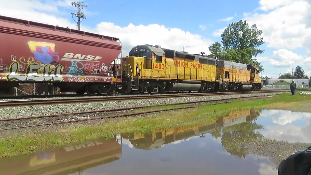 Last shot of the local making a move on the Kenton Line; Portland, Oregon May 10th 2022