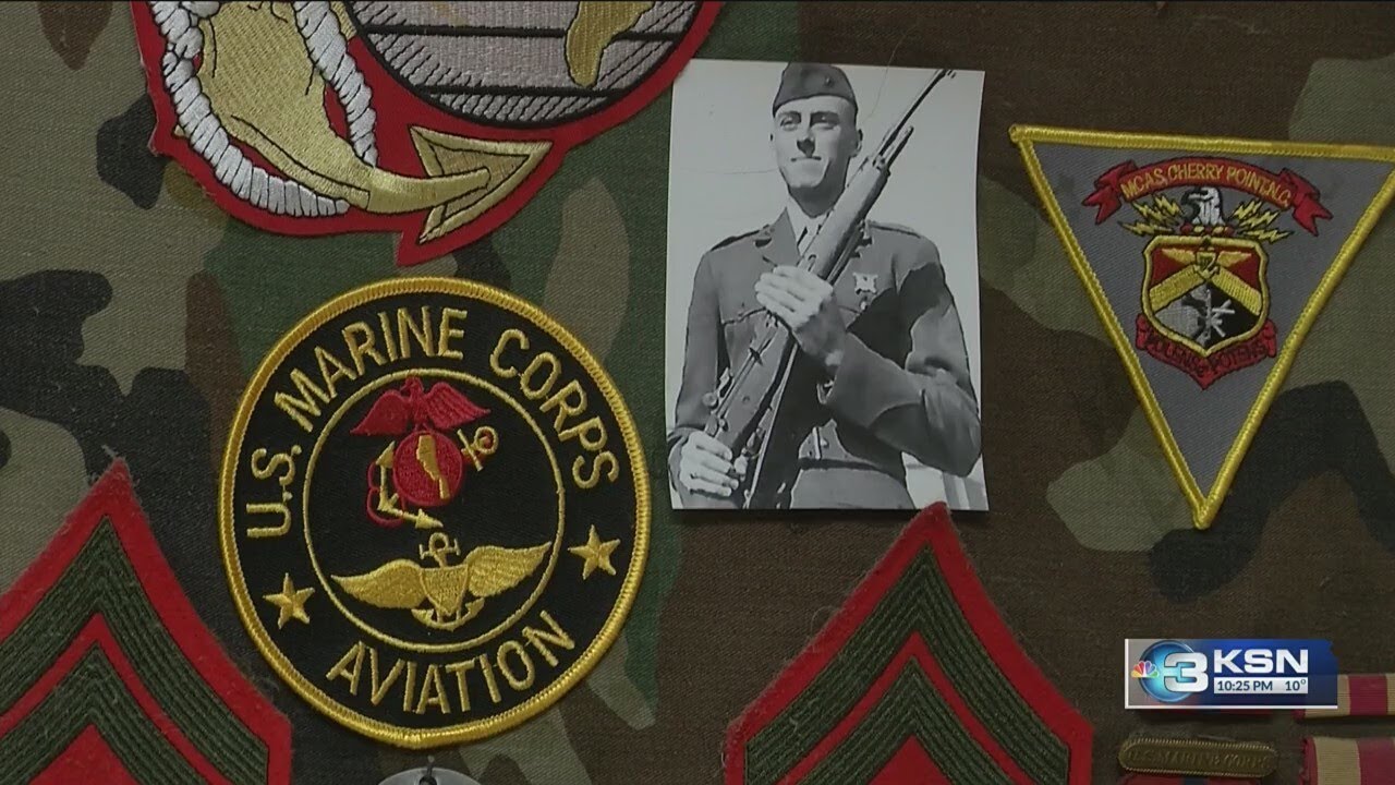 Kansas veteran served as an aviation ordnanceman in the Marine Corps