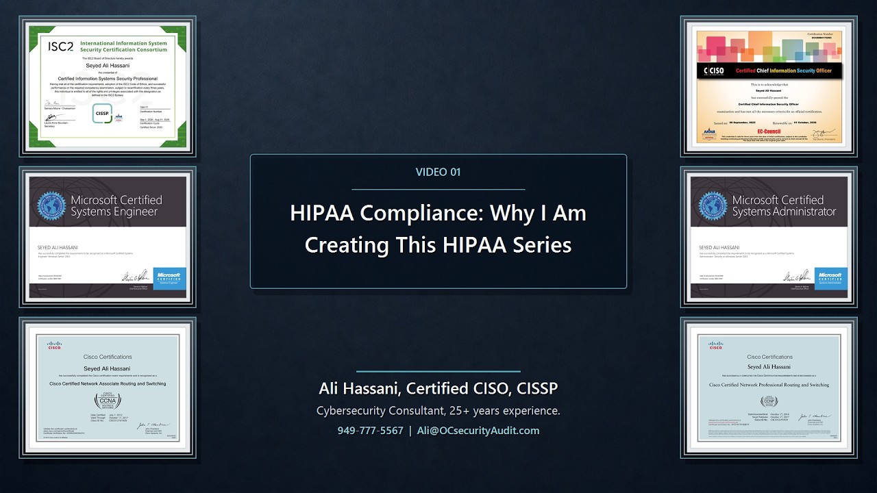 HIPAA Compliance Orange County, California 1 Thumbnail for Why This Series Matters for Medical Practices
