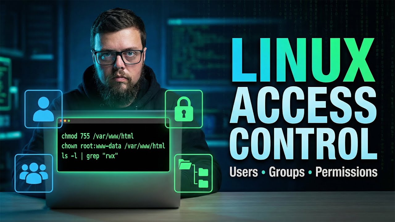 Linux Access Control Explained | Users, Groups, Permissions & chmod ...