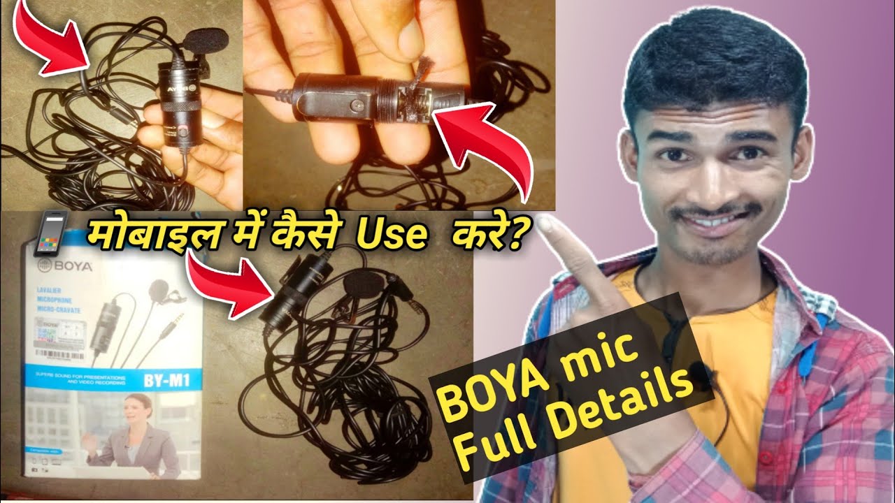 Boya Mic Kaise Use Kare Mobile Me How To Use Boya Mic in Mobile