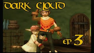 Kc Plays: Dark Cloud - Ep. 3 | When CatGirls are Under Powered