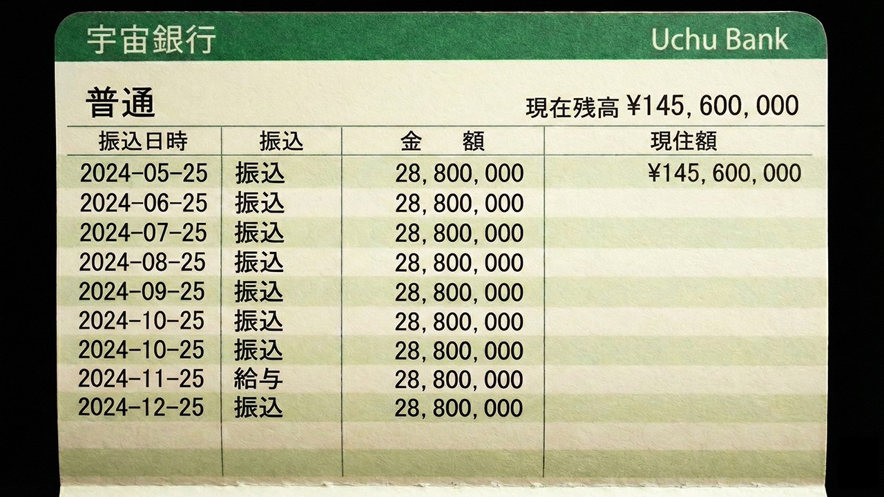 5秒以内に見れた人、【毎月2880万確定】。一生安泰です。