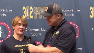 2X Delaware State Champion Anthony Andrews Sussex Tech 132 Lbs.