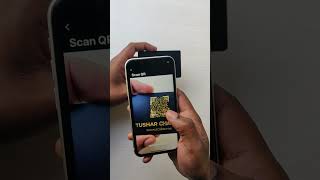 Link QR Code through SCUBE app