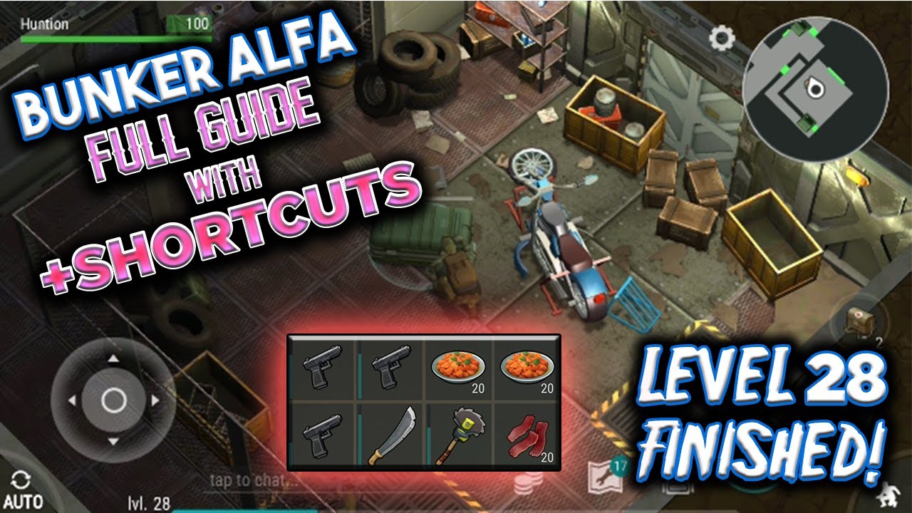 Bunker alfa Full Guide! Bunker a finished by level 28! Last day on