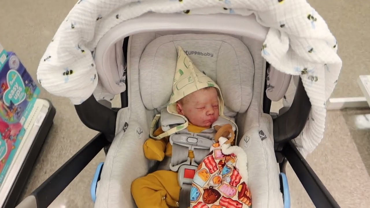 What A Mess! Target Outing Reborn Baby Fisher - YouTube