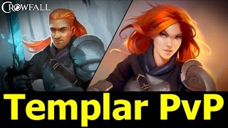 Crowfall Templar PvP First Impressions - The Paladin Class (Crowfall Templar Gameplay)