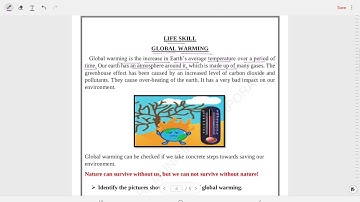 Class 2 EVS Worksheet Solution week 19 (9/11/21)