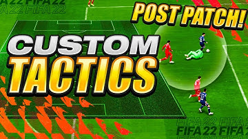 **POST PATCH** BEST Formation & Custom Tactics right now?! FIFA 22 Ultimate Team META Custom Tactics