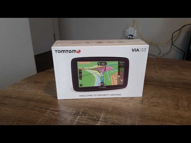 TomTom VIA 53 Unboxing and First Impressions - YouTube