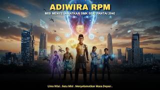 Digital Storytelling Animation (DSTA) 2026 I ADIWIRA RPM: MISI MENYELAMATKAN SMK SERI PANTAI 2040