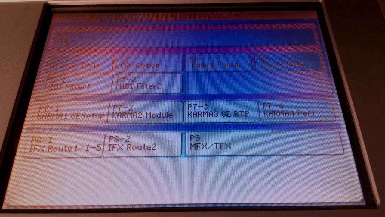 Korg M3 Combi Creation - Folk Singalong