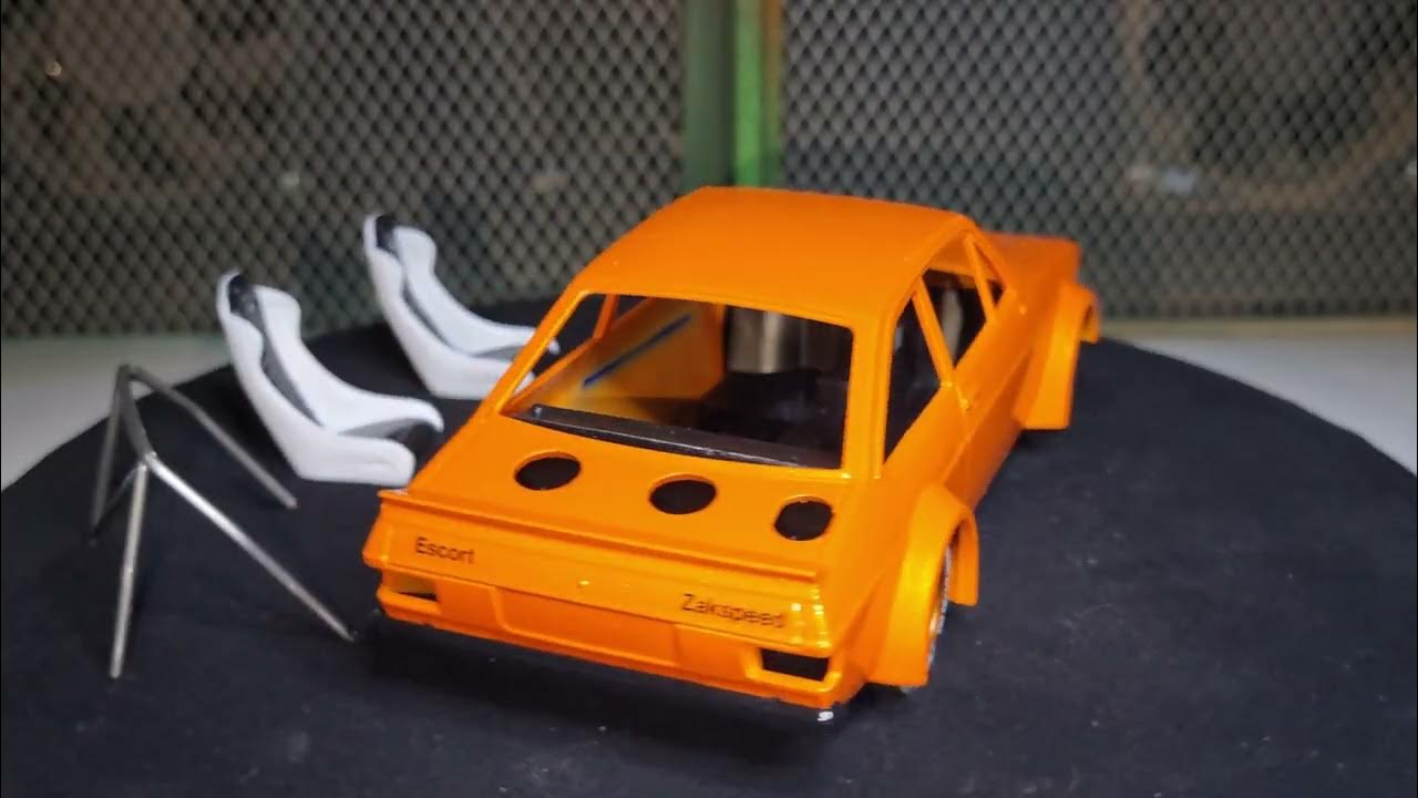 Escort No 3 Rolling Chassis Wheels Painted YouTube