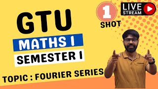 GTU SEM 1 | MATHS 1 | FOURIER SERIES | 1 SHOT | TARGET 9+ SPI | SUPDA SAAF screenshot 5