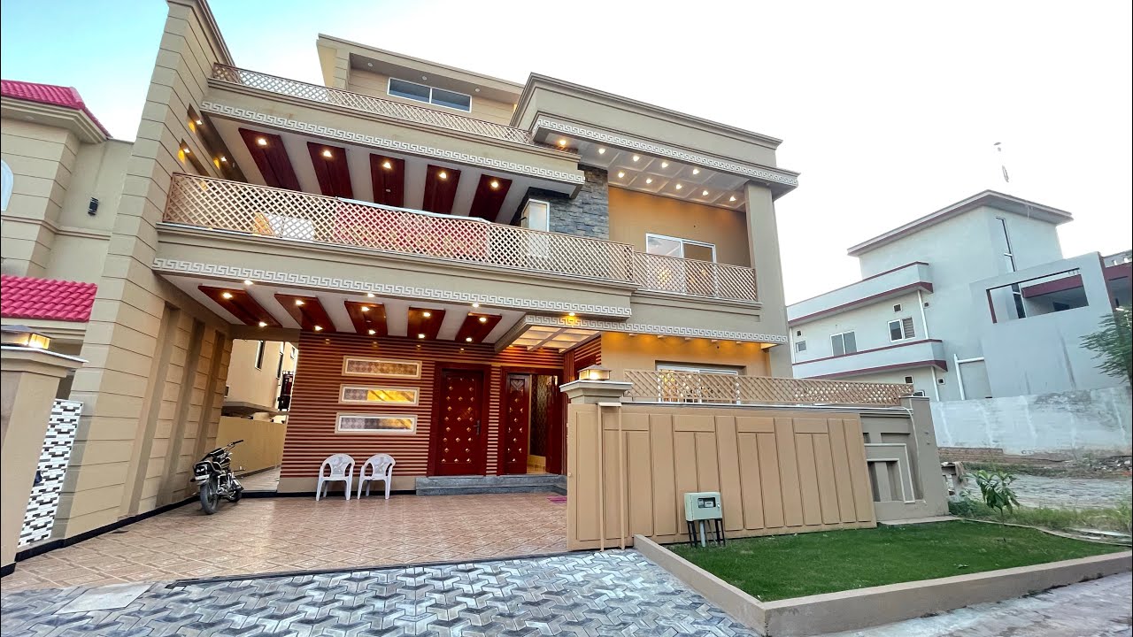 12 Marla Luxury House For Sale in Media Town Islamabad 6 BHK YouTube