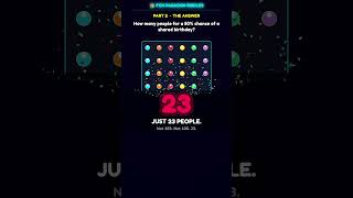 The Answer Will SHOCK You 🎂 Birthday Paradox Explained (Part 2)