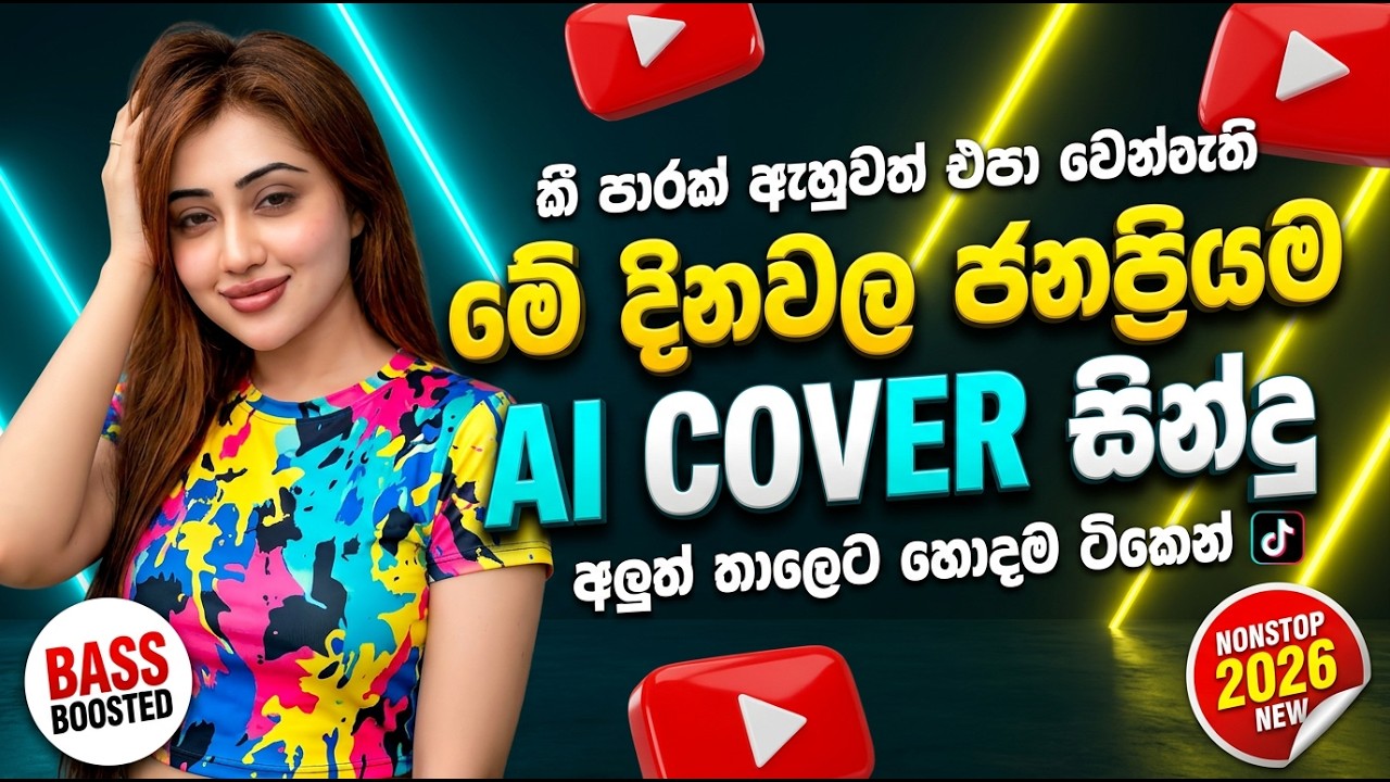 #2026 හොඳම Cover සිංදු | Best Sinhala Songs Collection | Manoparakata | EDM Cover Best New Songs