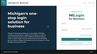 Forgot MiLogin for Business Password