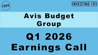 Avis Budget Group Q1 2026 Earnings Call | Revenue Hits $2.5B But High Costs Drive Larger -$8.01 Loss
