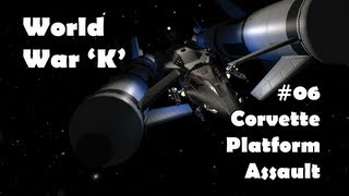 ¡Asalto a la plataforma de la corbeta de la Guerra Mundial K #06 - Kerbal Space Program con mods! screenshot 2