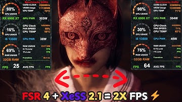 Double FPS in Silent Hill f | FSR 4 & XeSS 2.1 Full Setup + Settings Explained