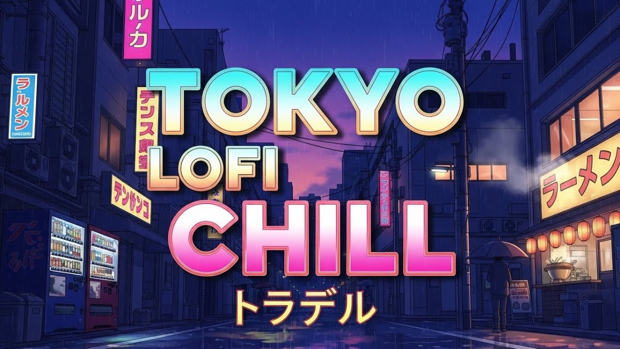 🔴 Late Night Tokyo Lofi Chill 🌙 東京ナイトローファイビーツ