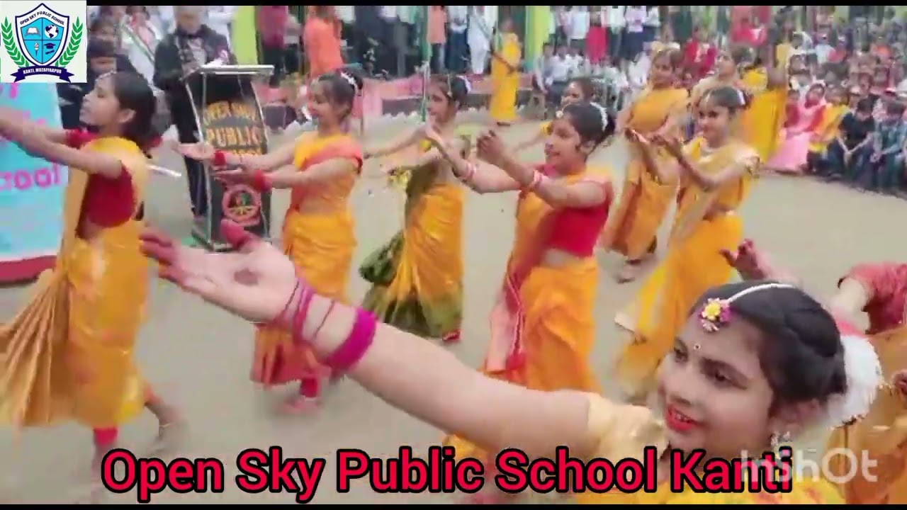 Republic Day🇮🇳 and Sarswati Puja Celebration 🎉|Open Sky Public School Kanti Muzaffarpur #dancevideo