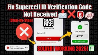Fix Supercell ID Verification Code Not Received 📩❌ (Step-by-Step)