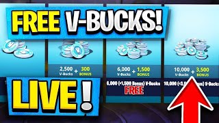 Free V-Bucks Giveaway! Link in Description to Enter!