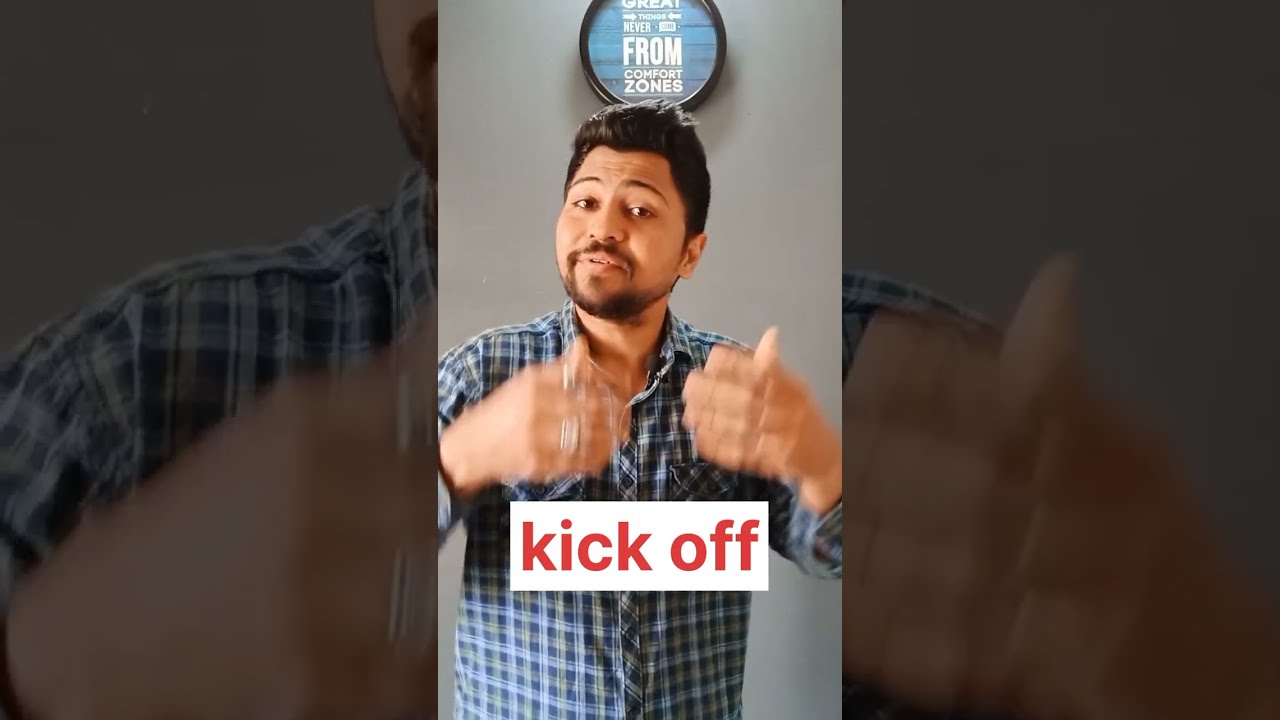 KICK OFF Phrasal Verb meaning With Example YouTube KICK OFF Phrasal Verb meaning With Example YouTube