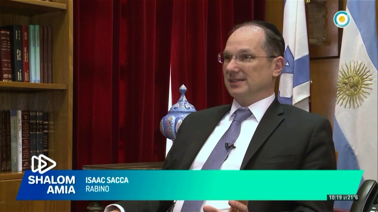 El Gran Rabino Isaac Sacca nos recibe en la comunidad ACISBA y nos habla de la tradición sefaradí.