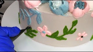Рисуйте на торте и получайте удовольствие! Красивое украшение торта на праздник