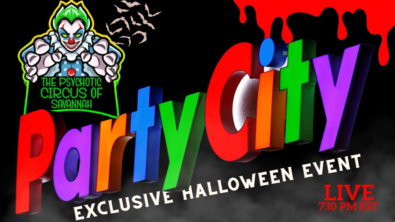 Exclusive Party City Halloween Event 2023 YouTube