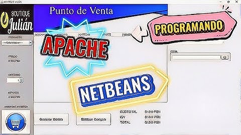 SISTEMA DE VENTAS EN APACHE NETBEANS - JAVA