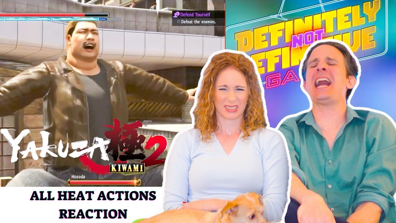 Yakuza Kiwami 2 Ryu Heat Actions Reaction