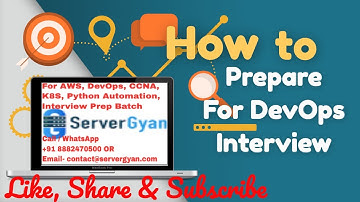 How to Prepare for DevOps Interview || What topics to study for DevOps