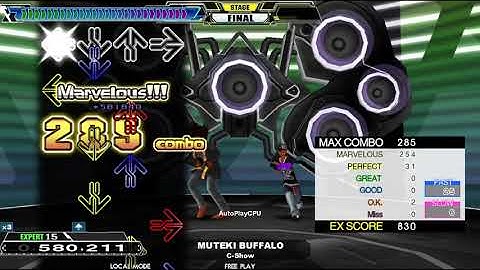 SM5 DDR Gameplay Pane Display Demo