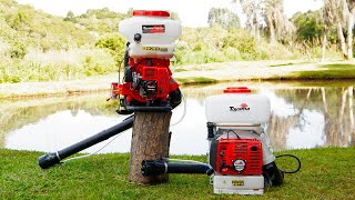 ATOMIZADOR COSTAL A GASOLINA 2T 56,5CC - TMD57BU TOYAMA - HBR Flex